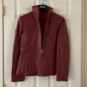 Double sided leather jacket by Wilson leather